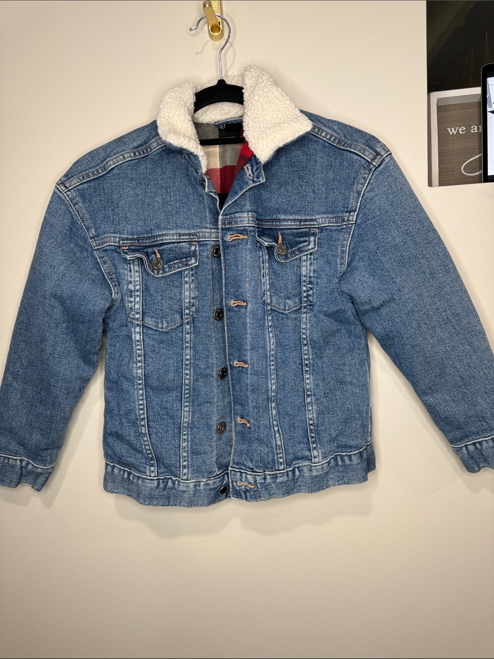 H&M Jean jacket size 8